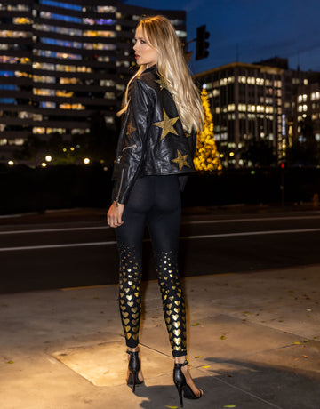 Shae All Over Foil Hearts