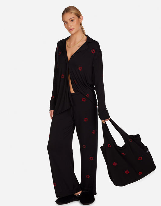 Taylor Red Crystal Lips