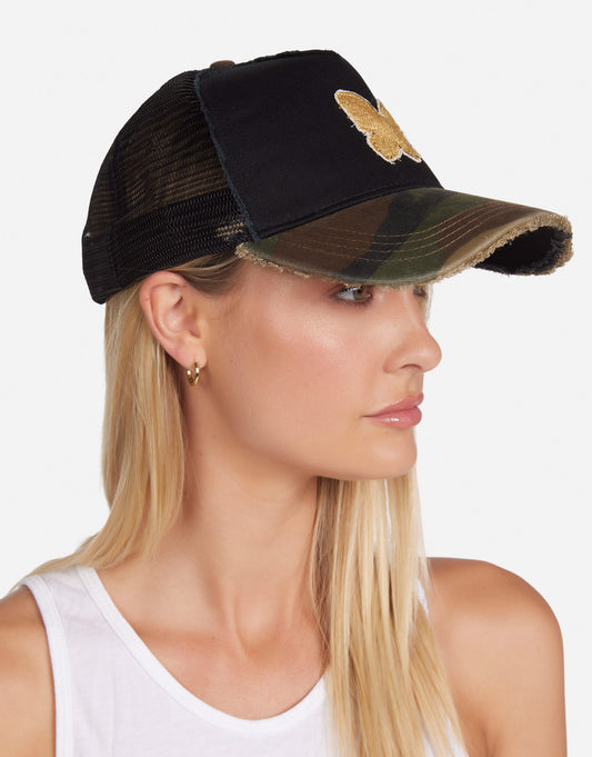 Jilly Gold Butterfly Patches