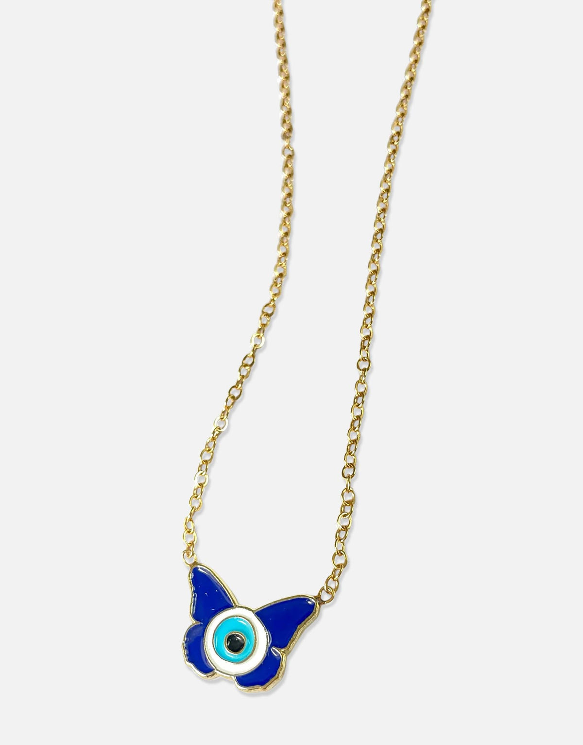 Maripol Butterfly Evil Eye Necklace