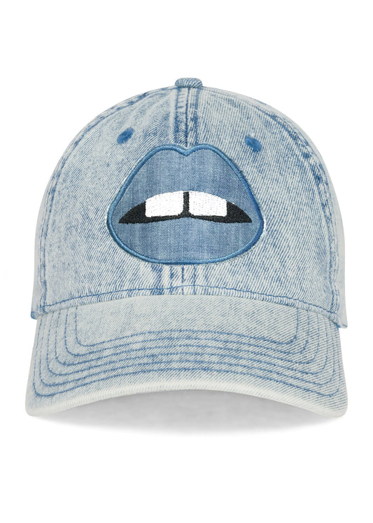 Reina Denim Lip Patch