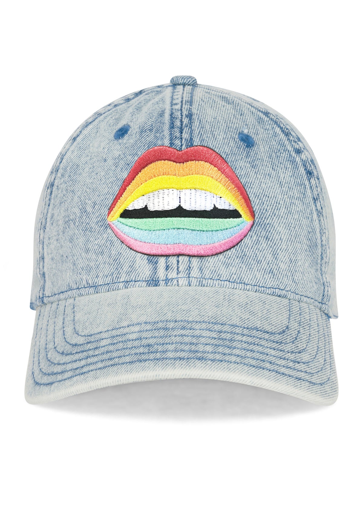 Reina Rainbow Mouth Patch