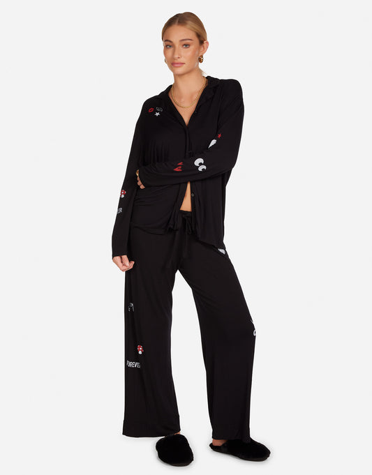 Alison Snake Love Elements Pajama Set