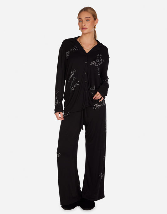 Alison Crystal Affirmations Pajama Set