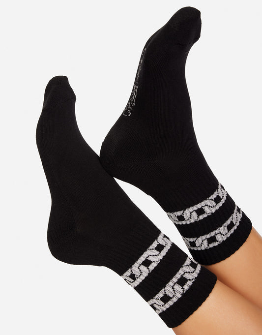 Sariah Silver Metallic Chain