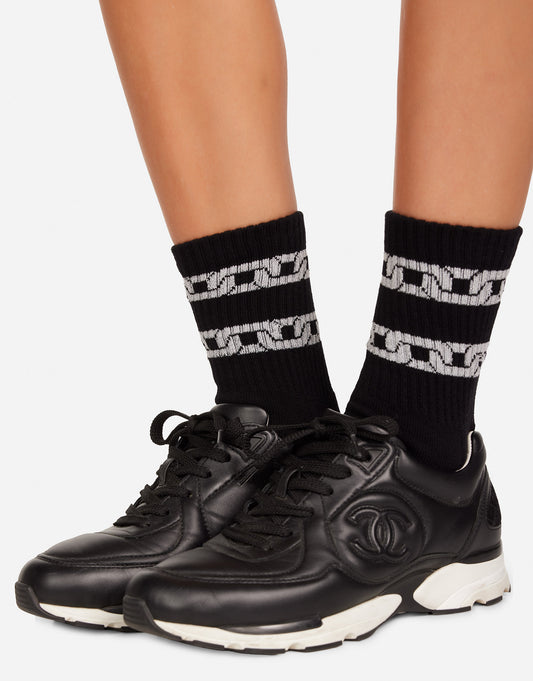 Sariah Silver Metallic Chain