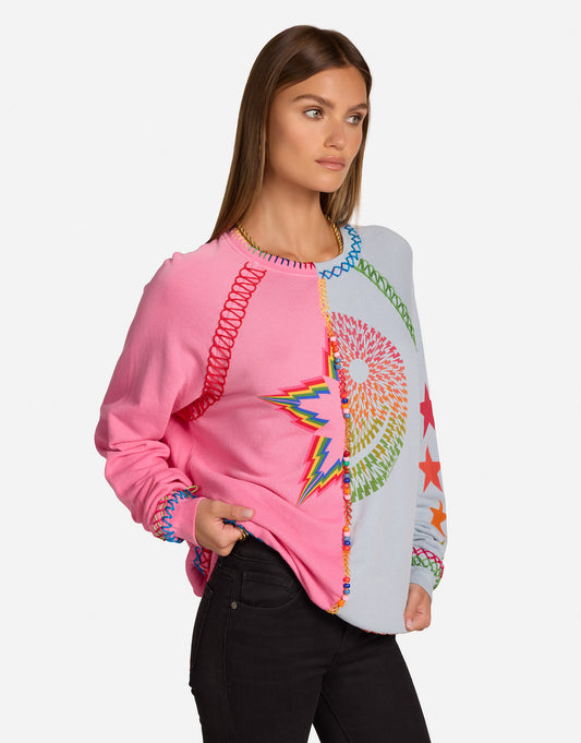 Anela X Rainbow Lightning Star