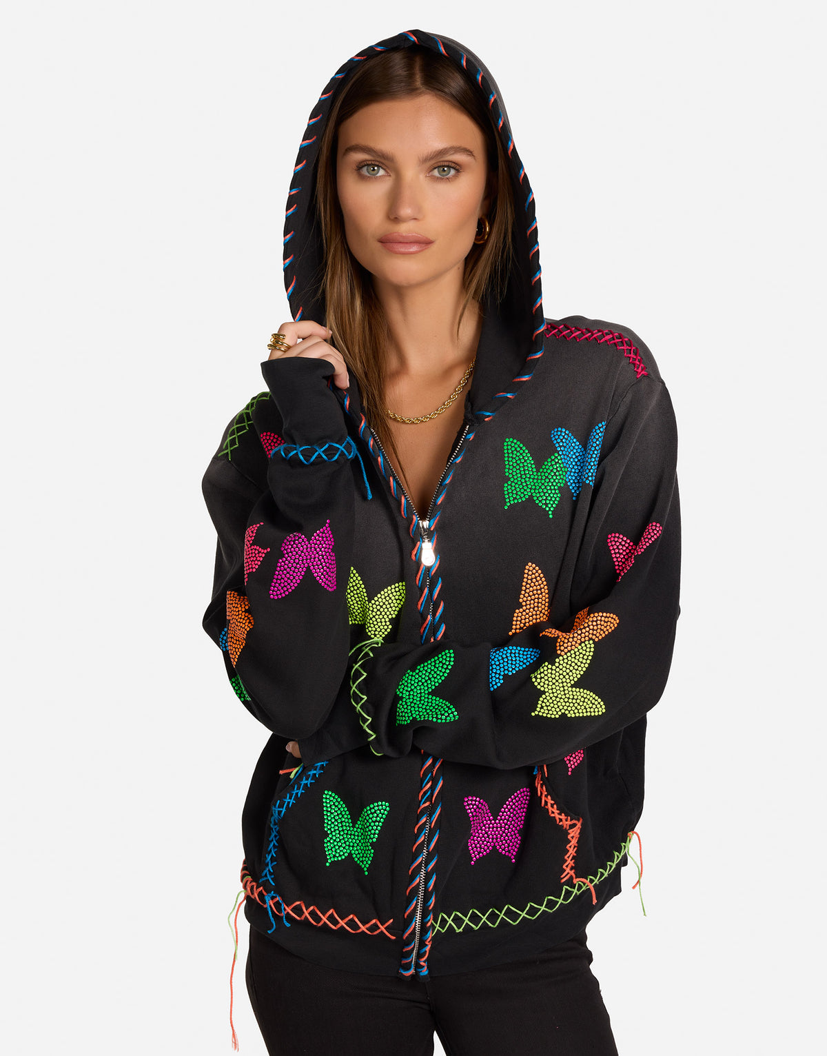 Hezly X Neon Stud Butterflies