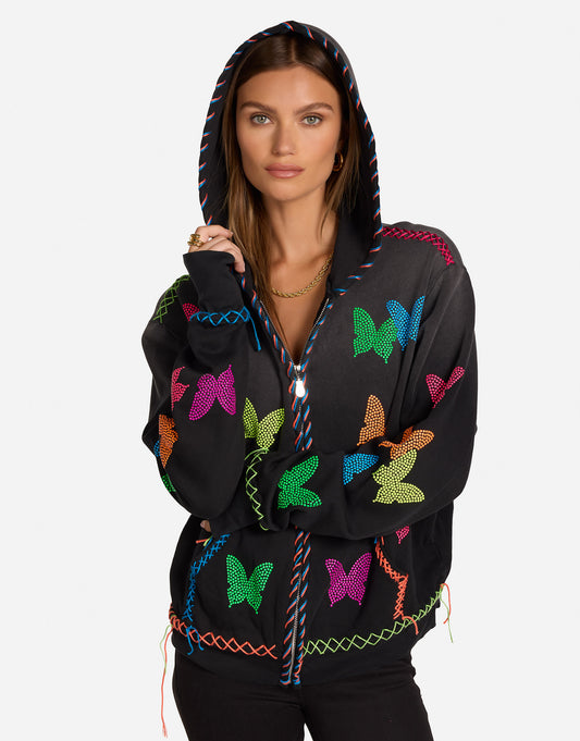 Hezly X Neon Stud Butterflies