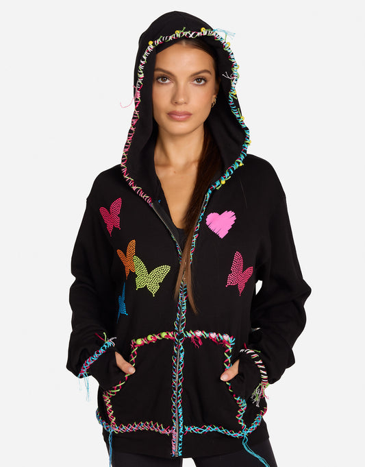 Hezly X Pink Scribble Heart