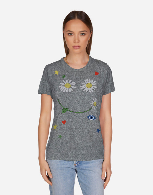 Wolf Daisy Happyface