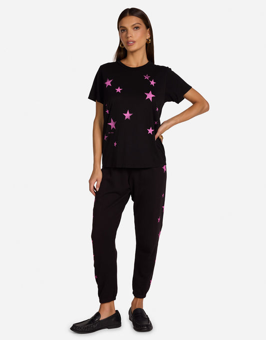 Wolf Pink Vintage Stars