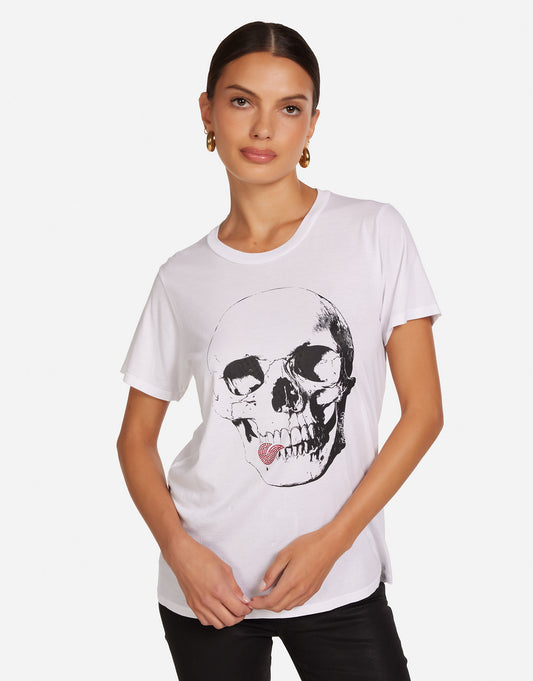 Wolf Crystal Tongue Skull