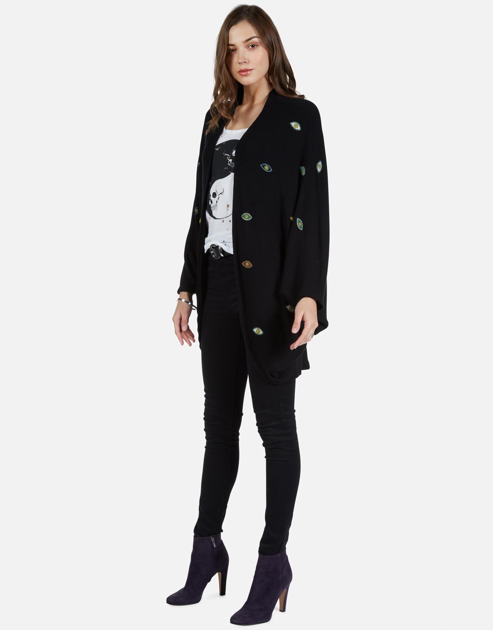 Lauren Moshi Women's Isla Bead eyes - Black