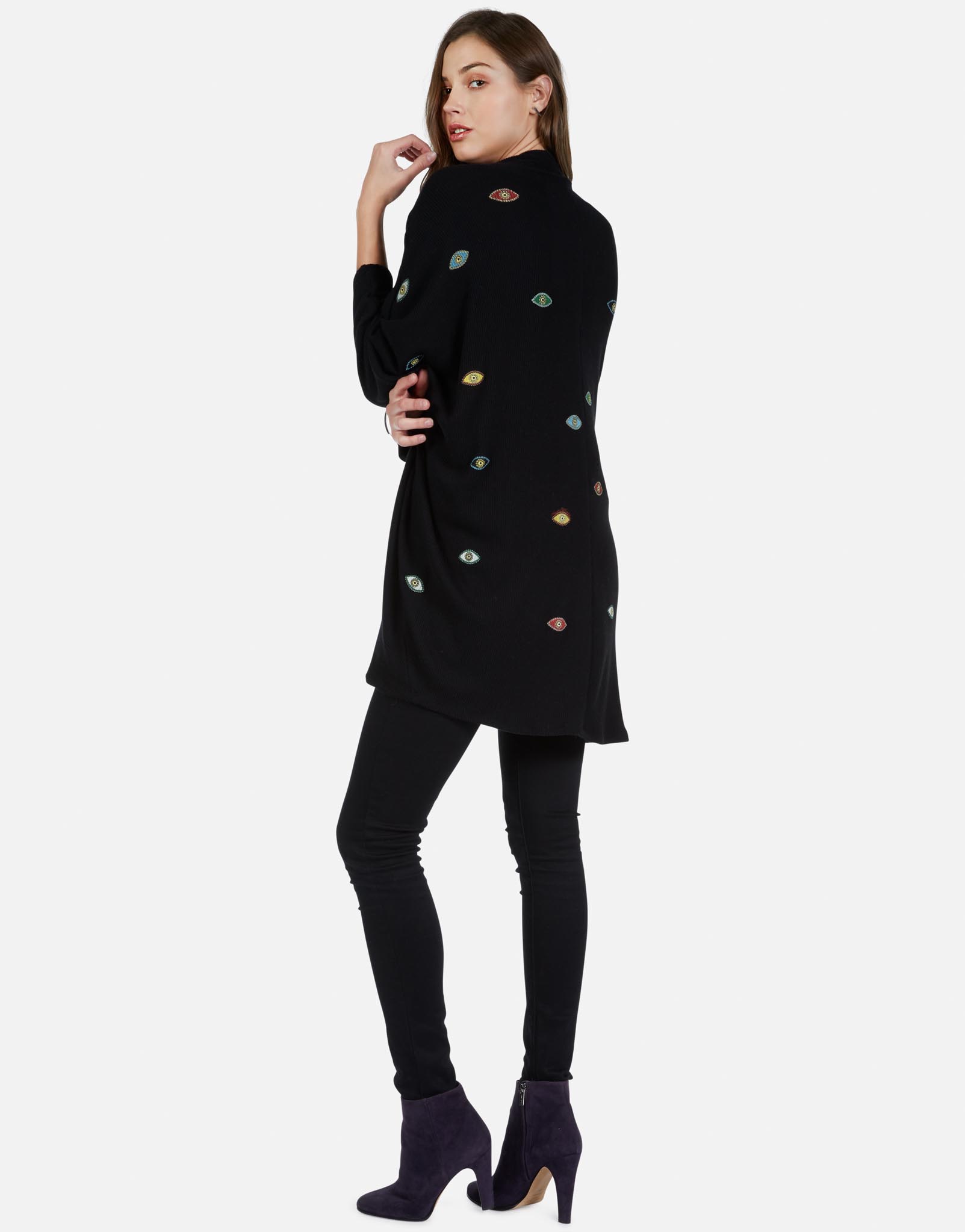Lauren Moshi Women's Isla Bead eyes - Black