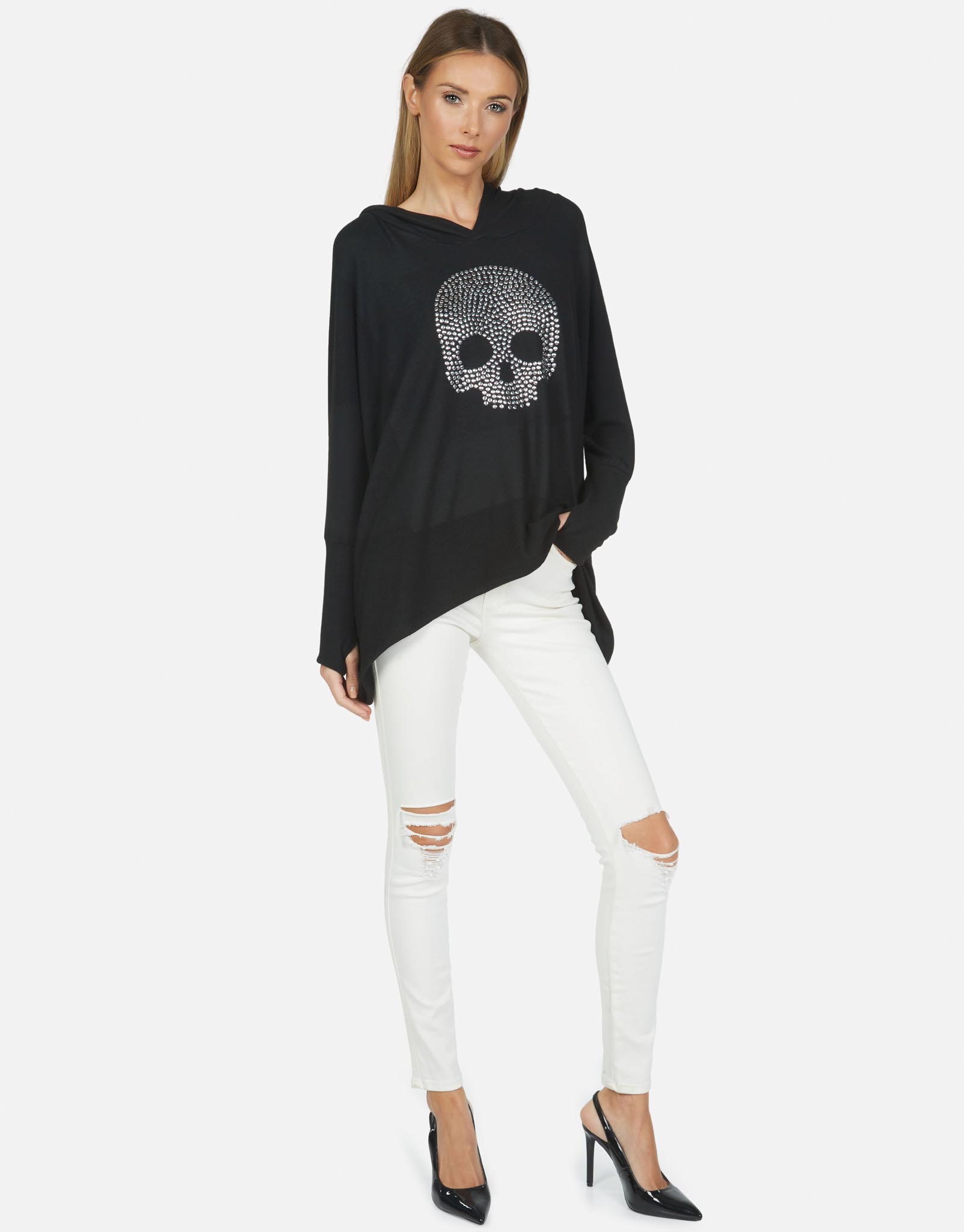 Lauren Moshi Women's Wilma Nailhead Skull - 