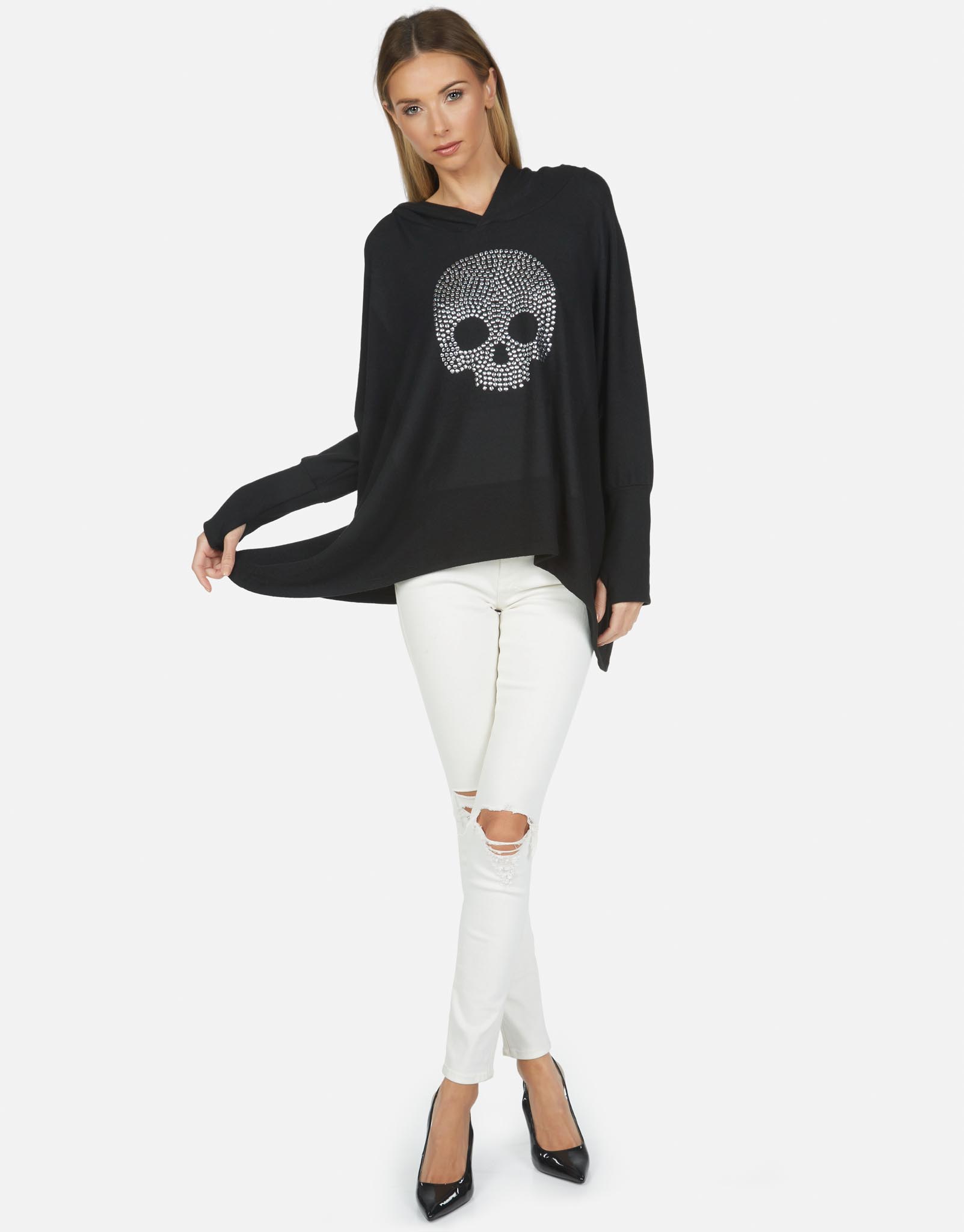 Lauren Moshi Women's Wilma Nailhead Skull - 