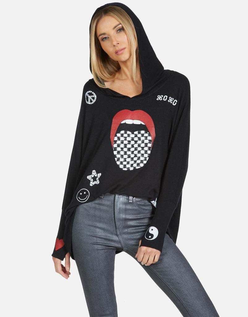 Lauren Moshi Women's Wilma Checker Tongue - XS/S