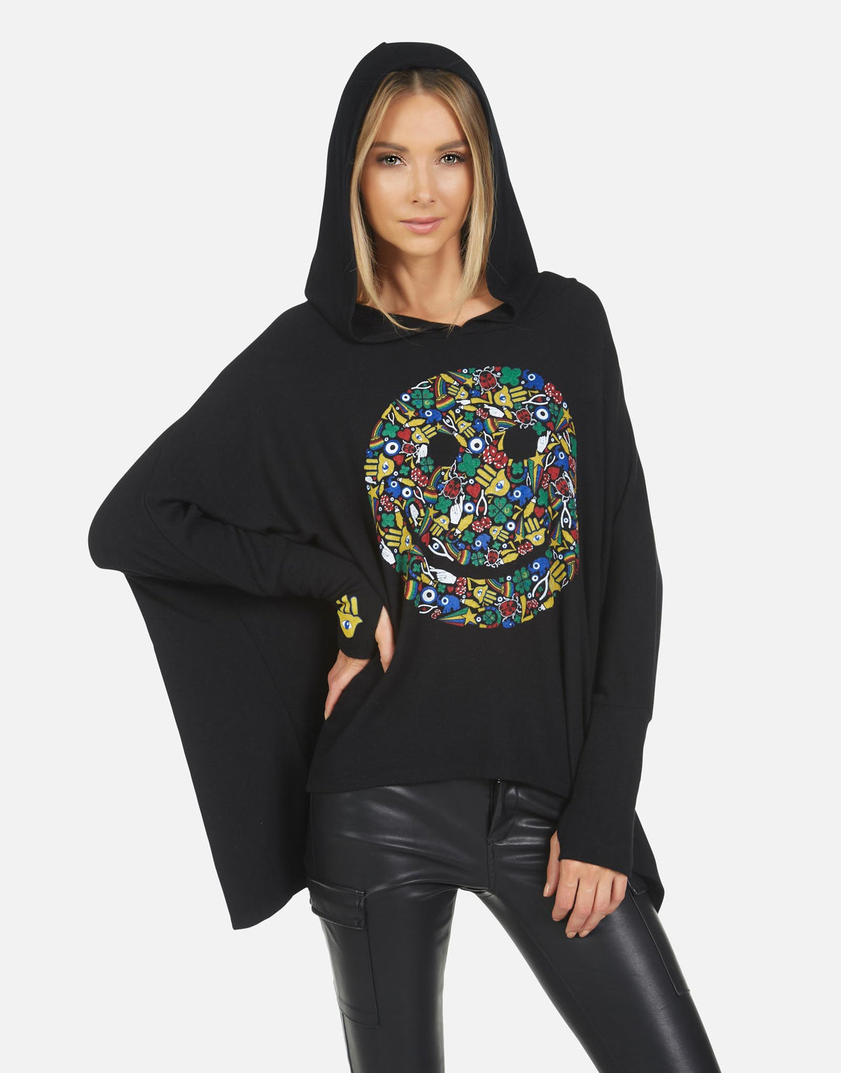 Lauren Moshi Women's Wilma Lucky Happy Face - XS/S