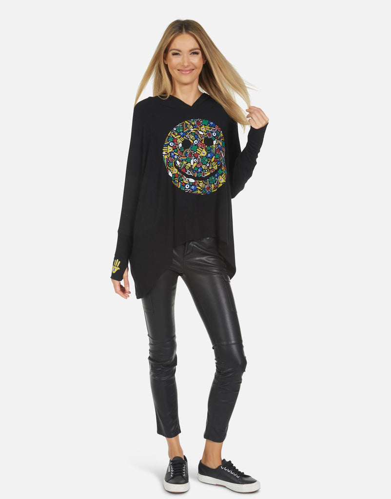 Lauren Moshi Women's Wilma Lucky Happy Face - 