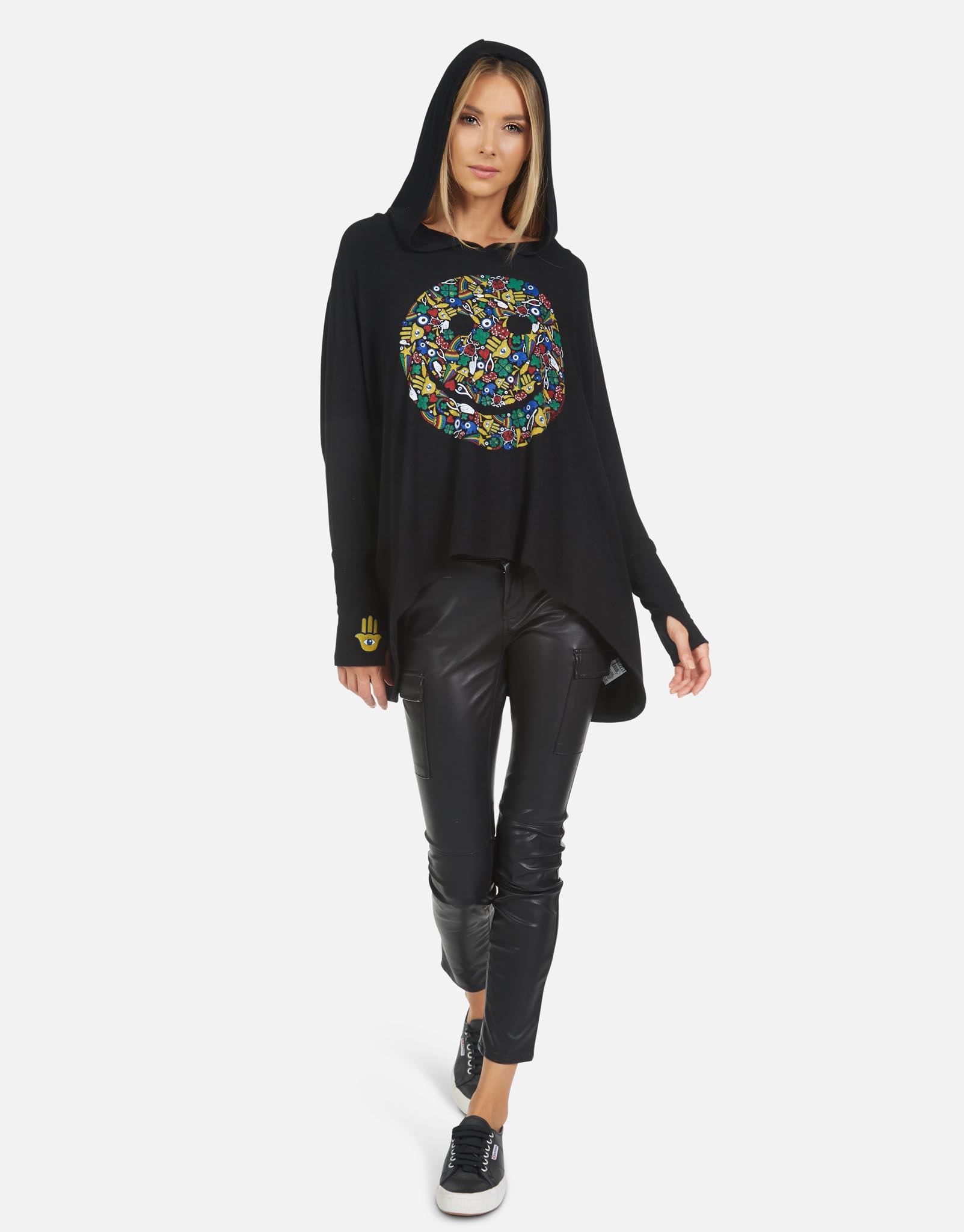 Lauren Moshi Women's Wilma Lucky Happy Face - 
