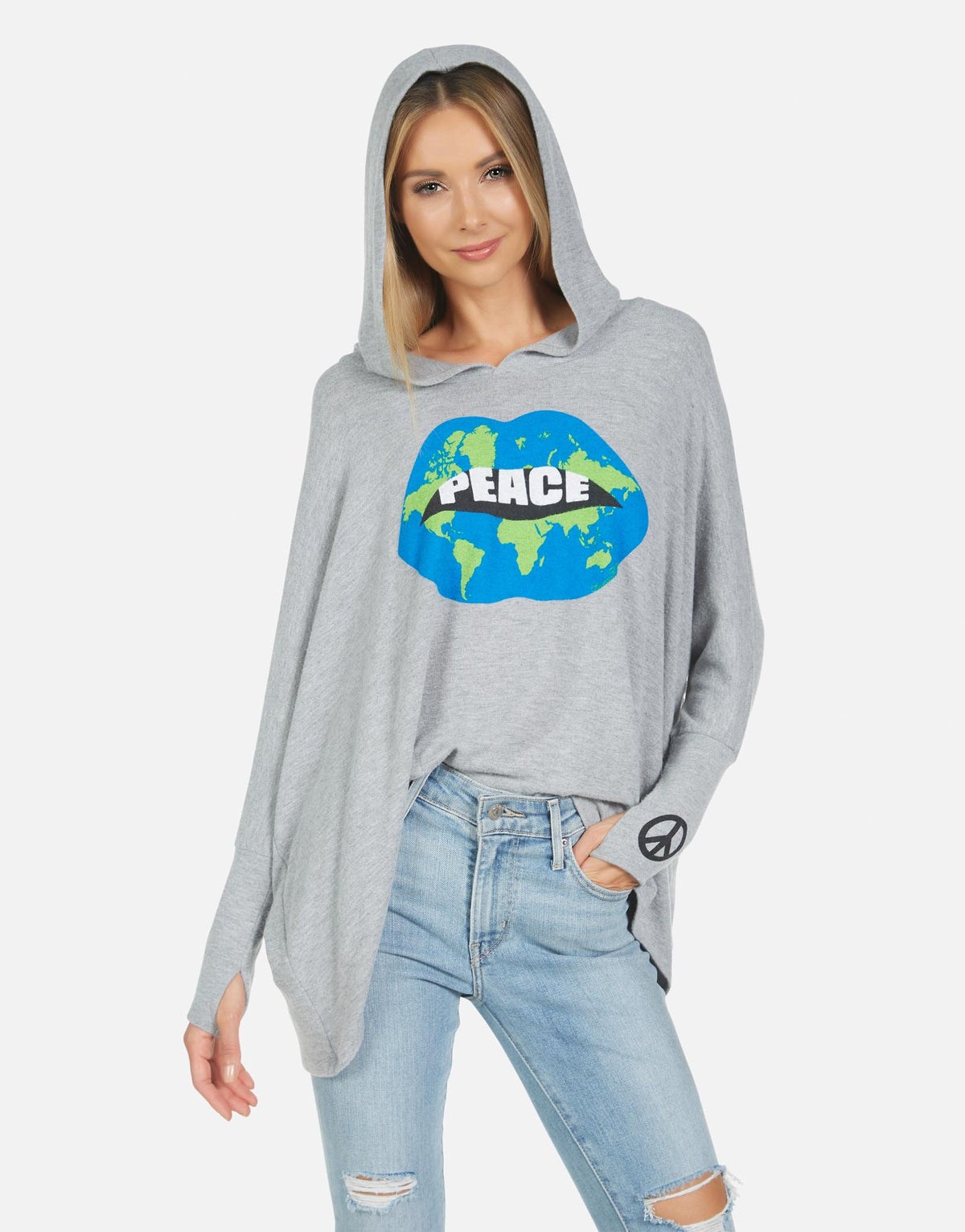 Lauren Moshi Women's Wilma World Peace Lips - XS/S