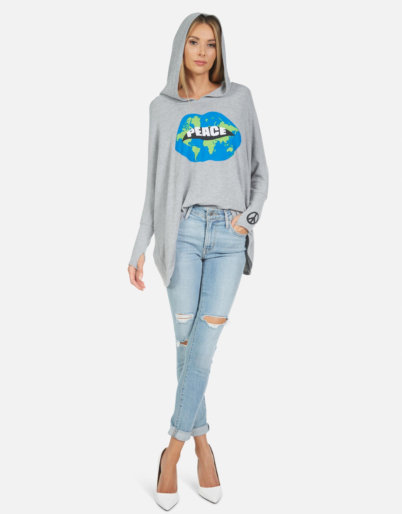 Lauren Moshi Women's Wilma World Peace Lips - 