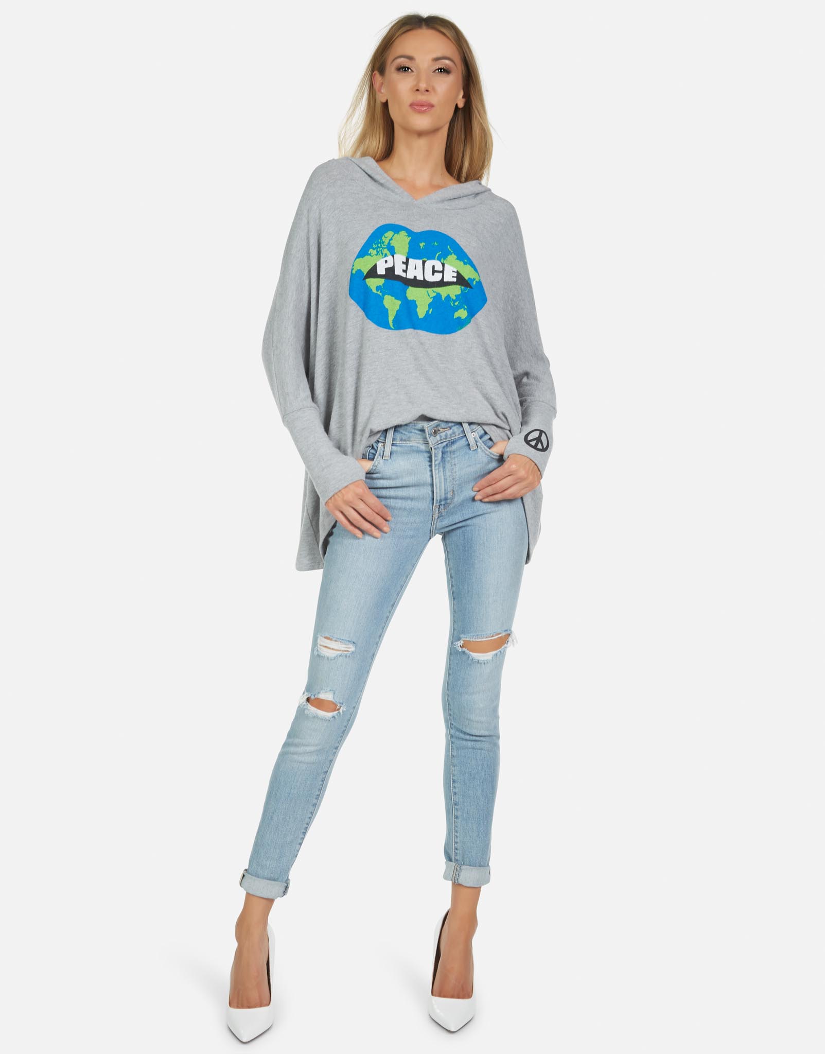 Lauren Moshi Women's Wilma World Peace Lips - 