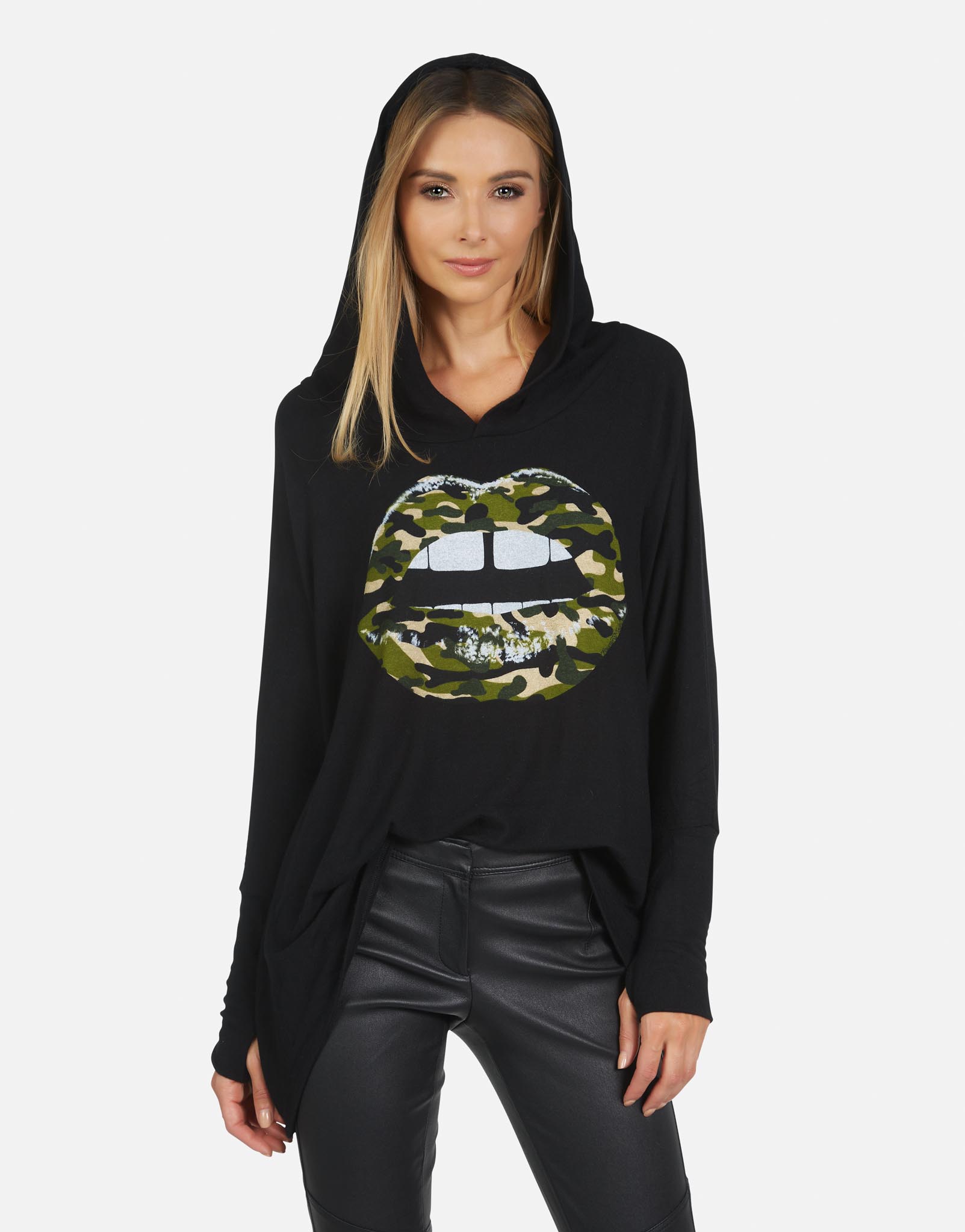 Lauren Moshi Women's Wilma Camo Lip - XS/S