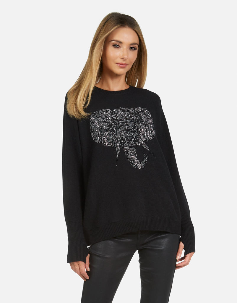 Lauren Moshi Women's Ladona Crystal Electric Elephant - 