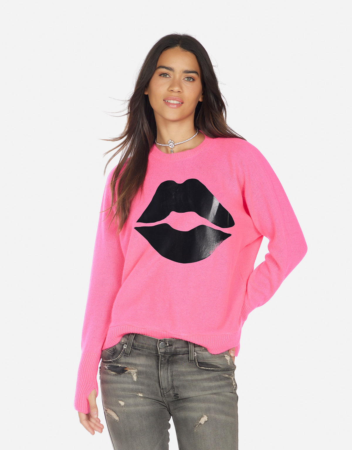Ladona X Black Foil Lip