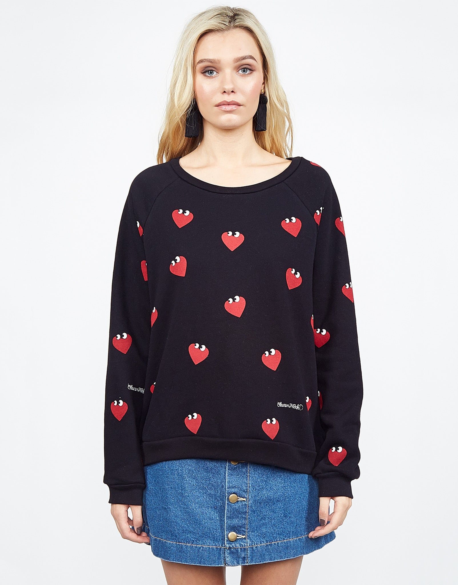 Lauren Moshi Women's Noleta Mini Heartface - 