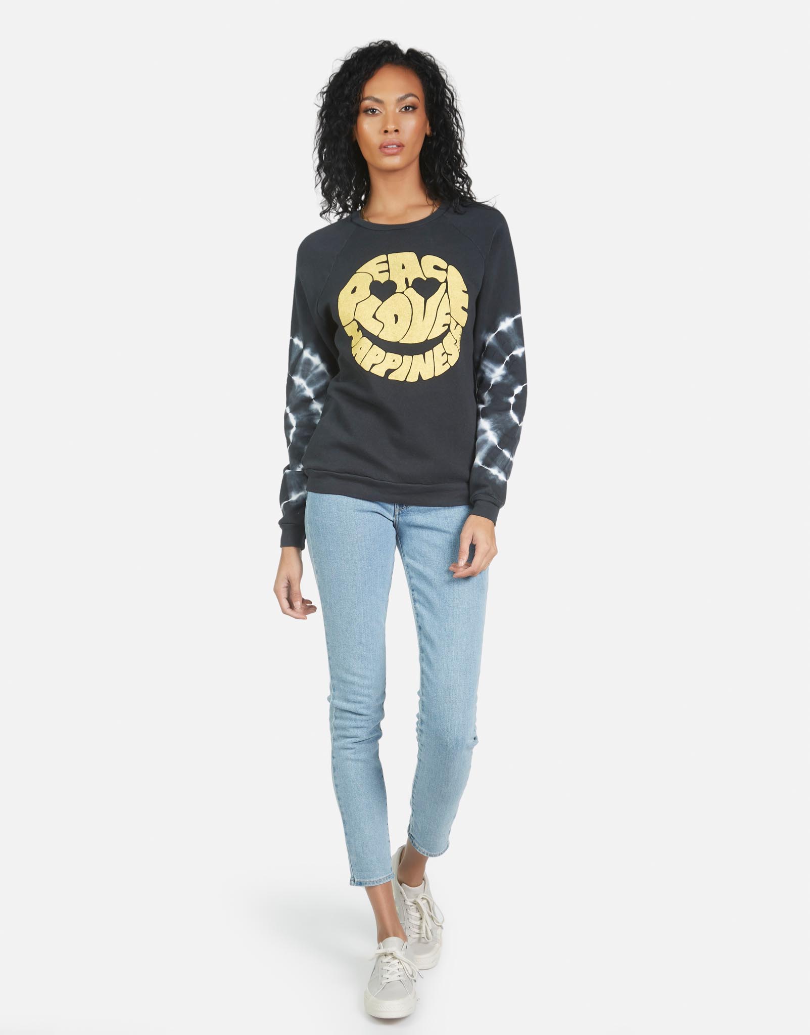 Lauren Moshi Women's Noleta Text Happy Face - 