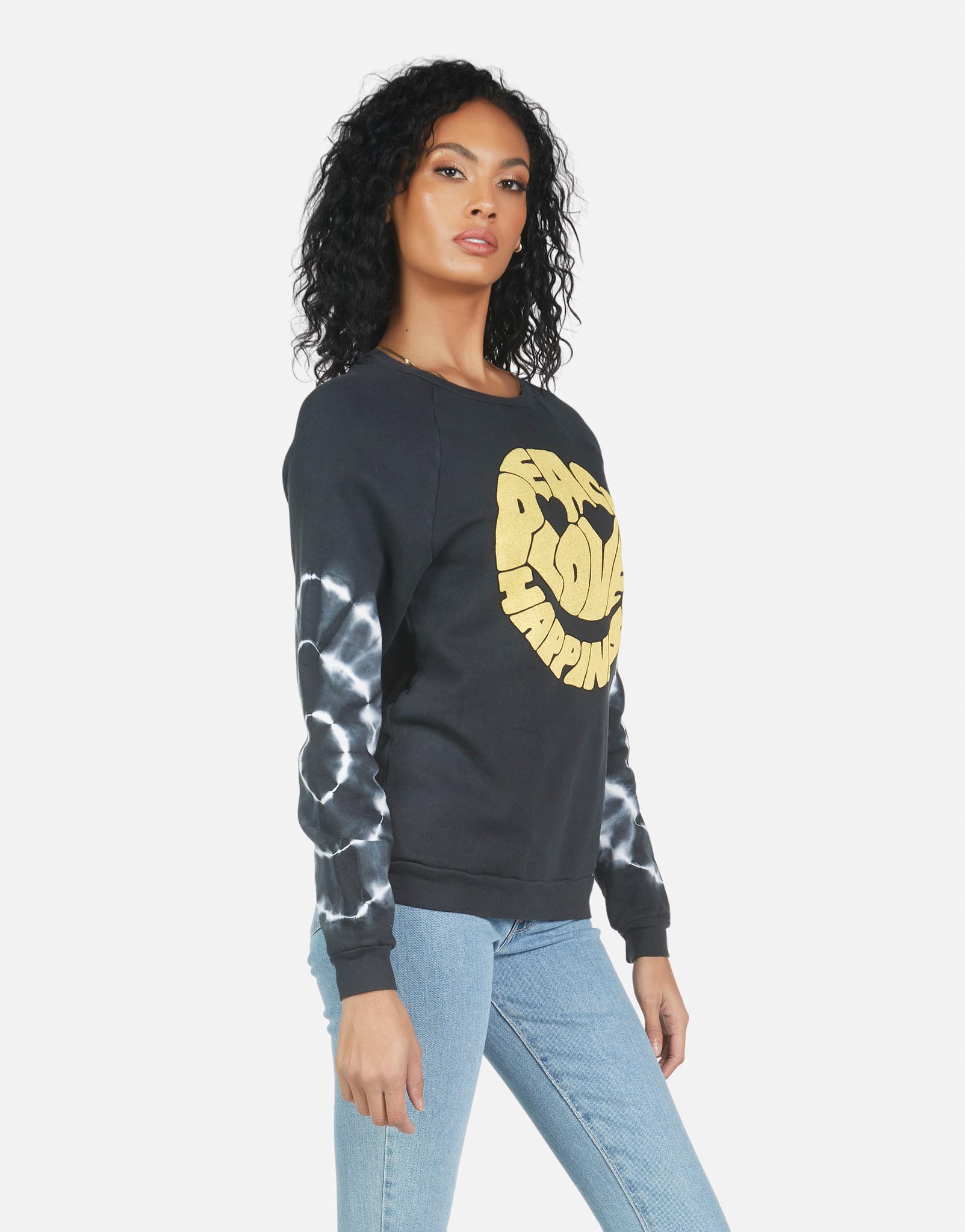 Lauren Moshi Women's Noleta Text Happy Face - 