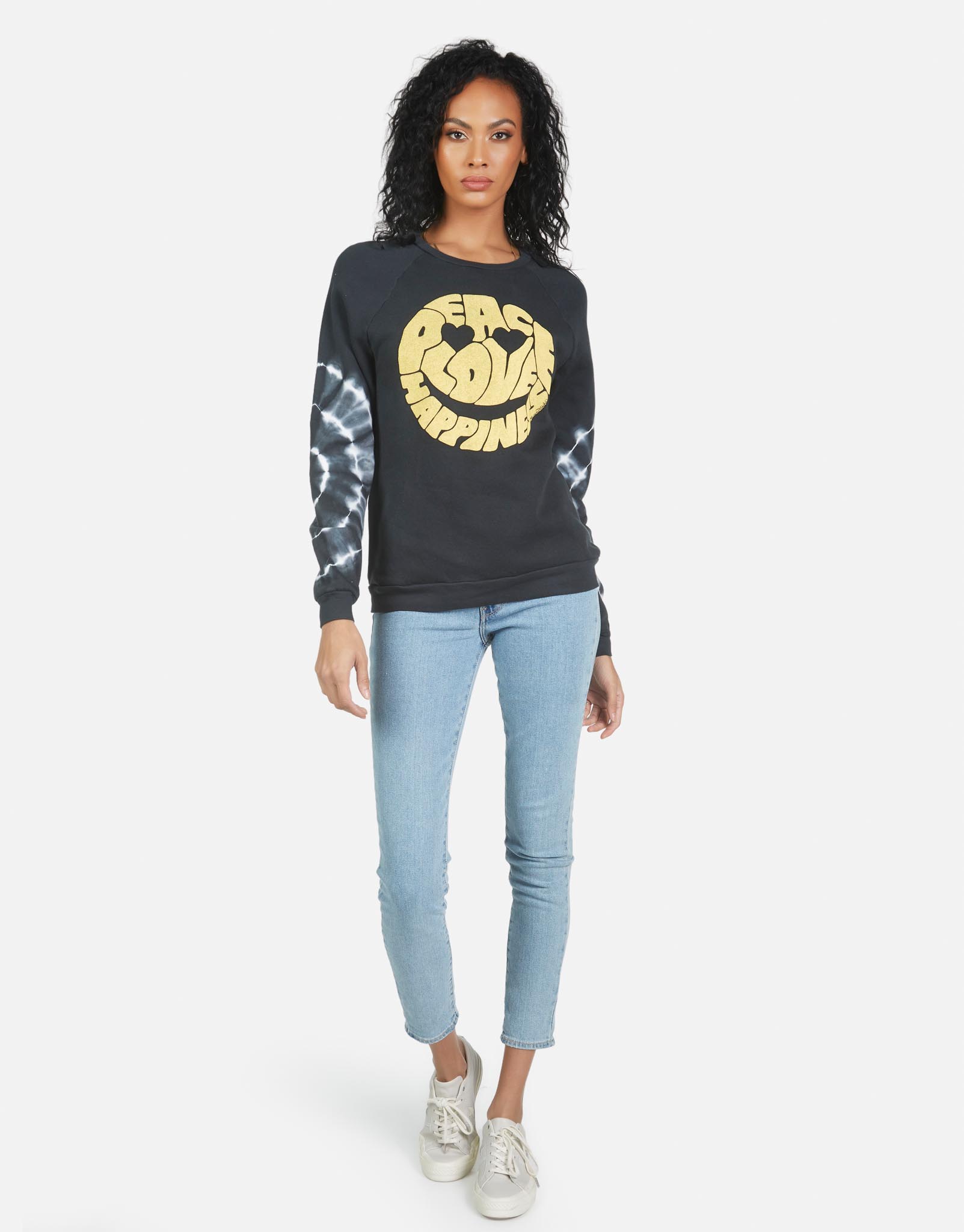 Lauren Moshi Women's Noleta Text Happy Face - 