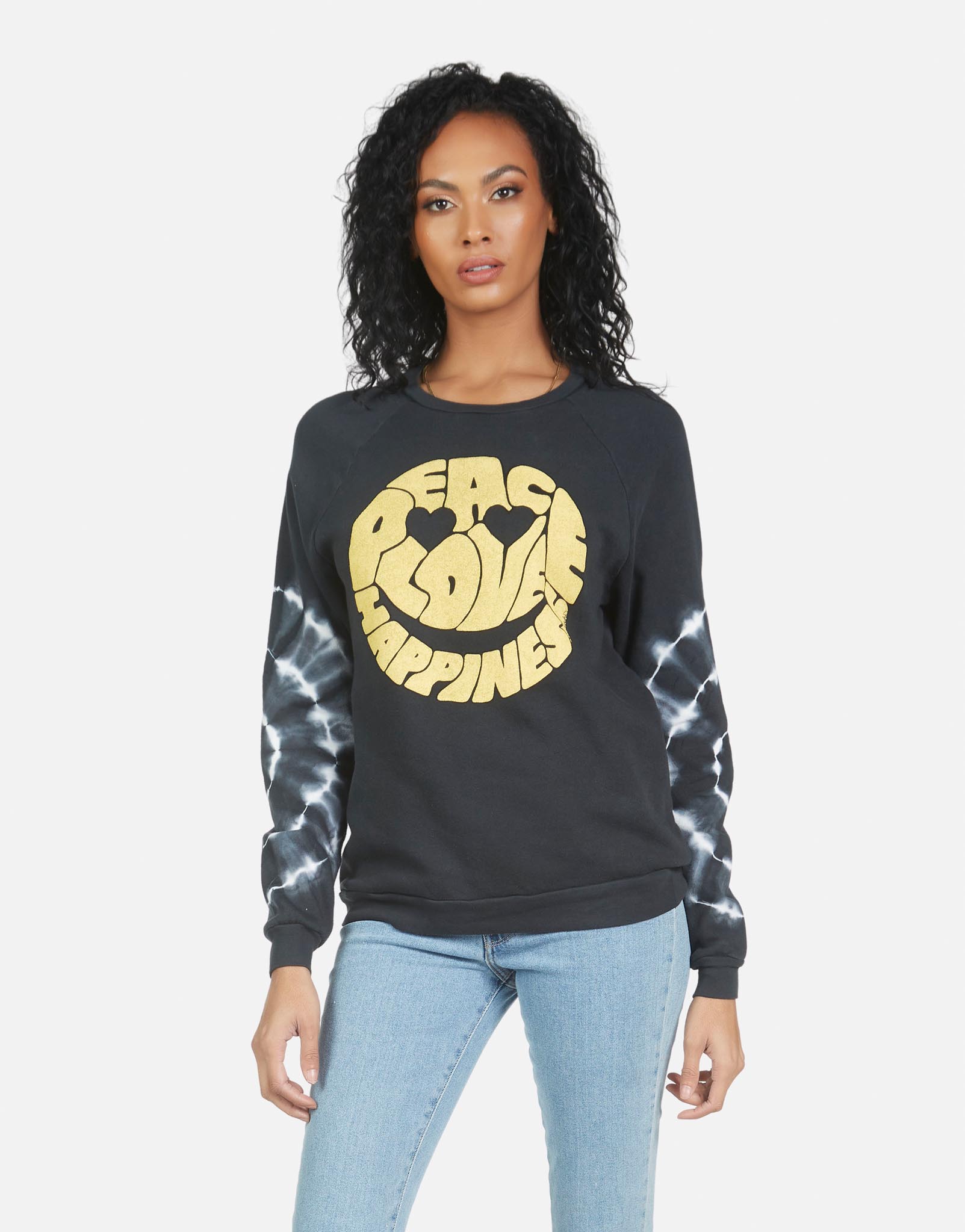 Lauren Moshi Women's Noleta Text Happy Face - 