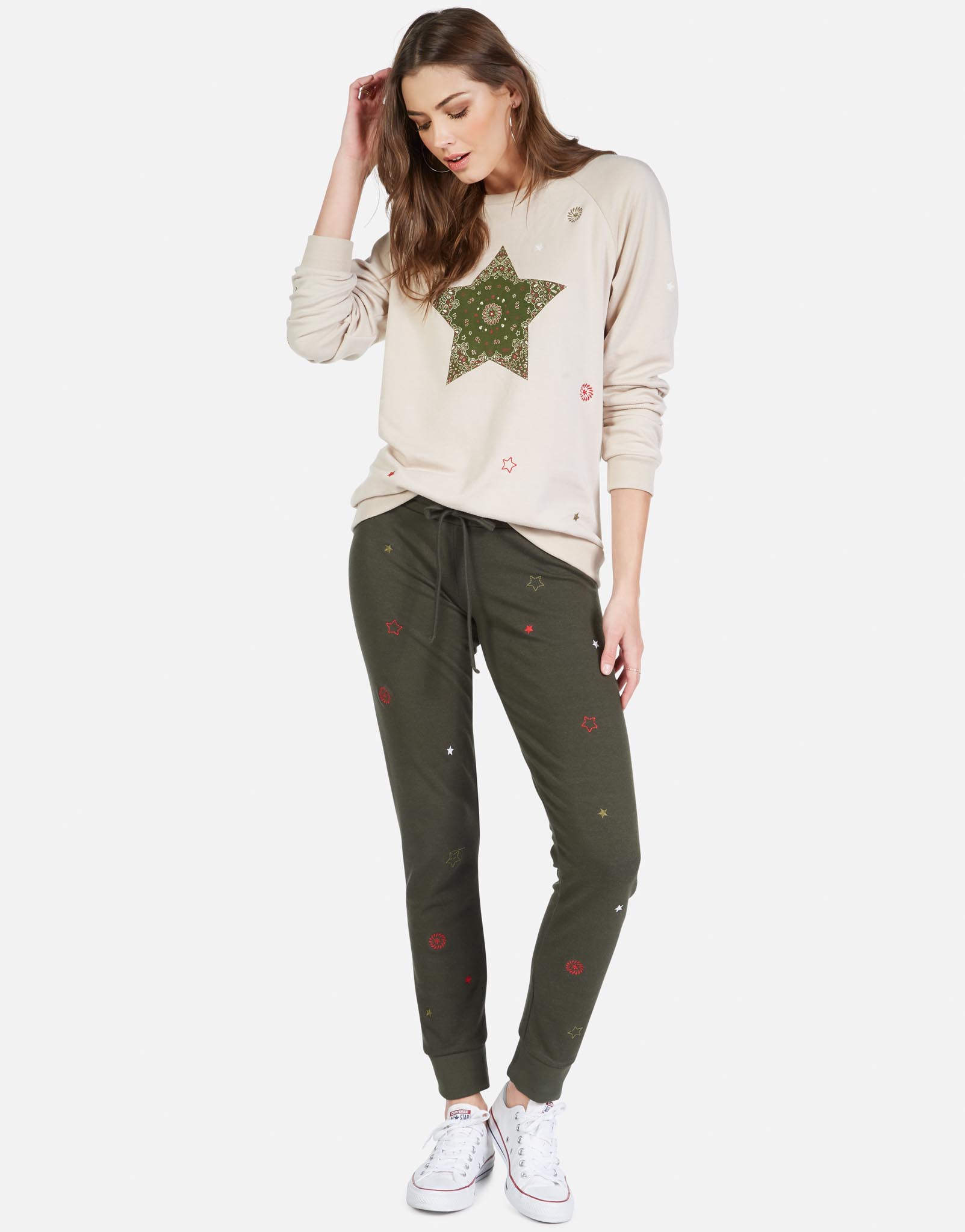 Lauren Moshi Women's Noleta Bandana Star - 