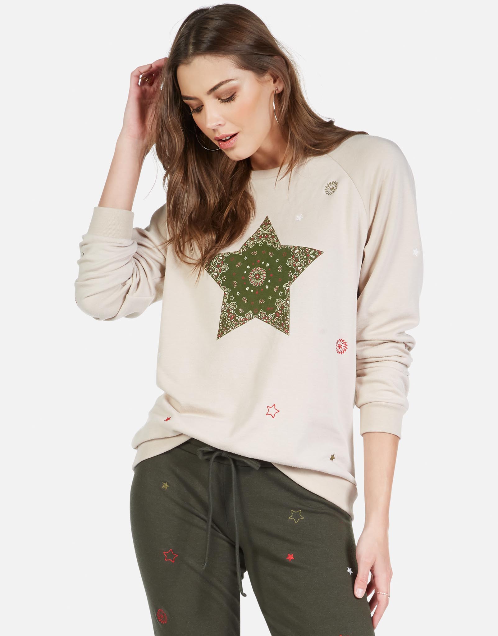 Lauren Moshi Women's Noleta Bandana Star - 