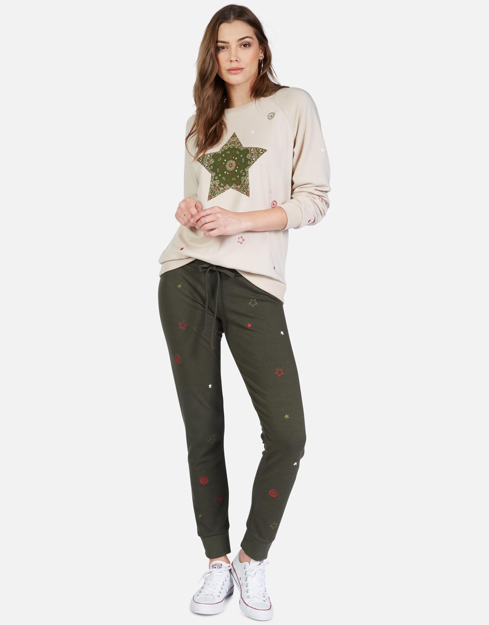 Lauren Moshi Women's Noleta Bandana Star - 