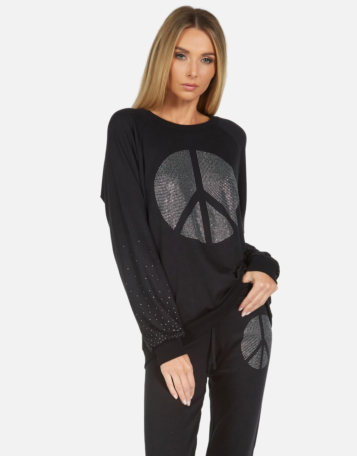 Lauren Moshi Women's Noleta Crystal Peace - XS