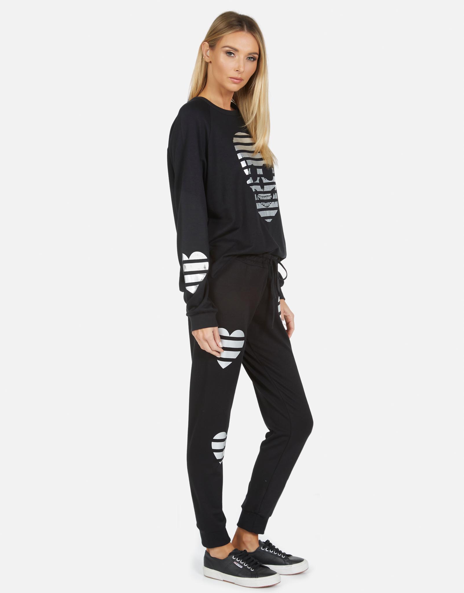 Lauren Moshi Women's Noleta Stripe Skull - 