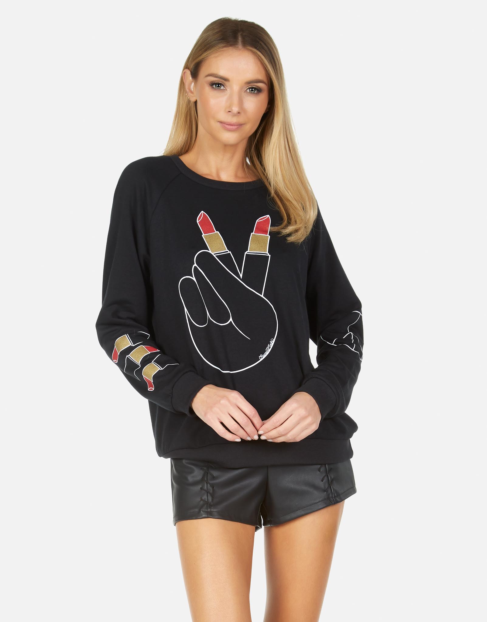 Lauren Moshi Women's Noleta Lipstick Peace - XS