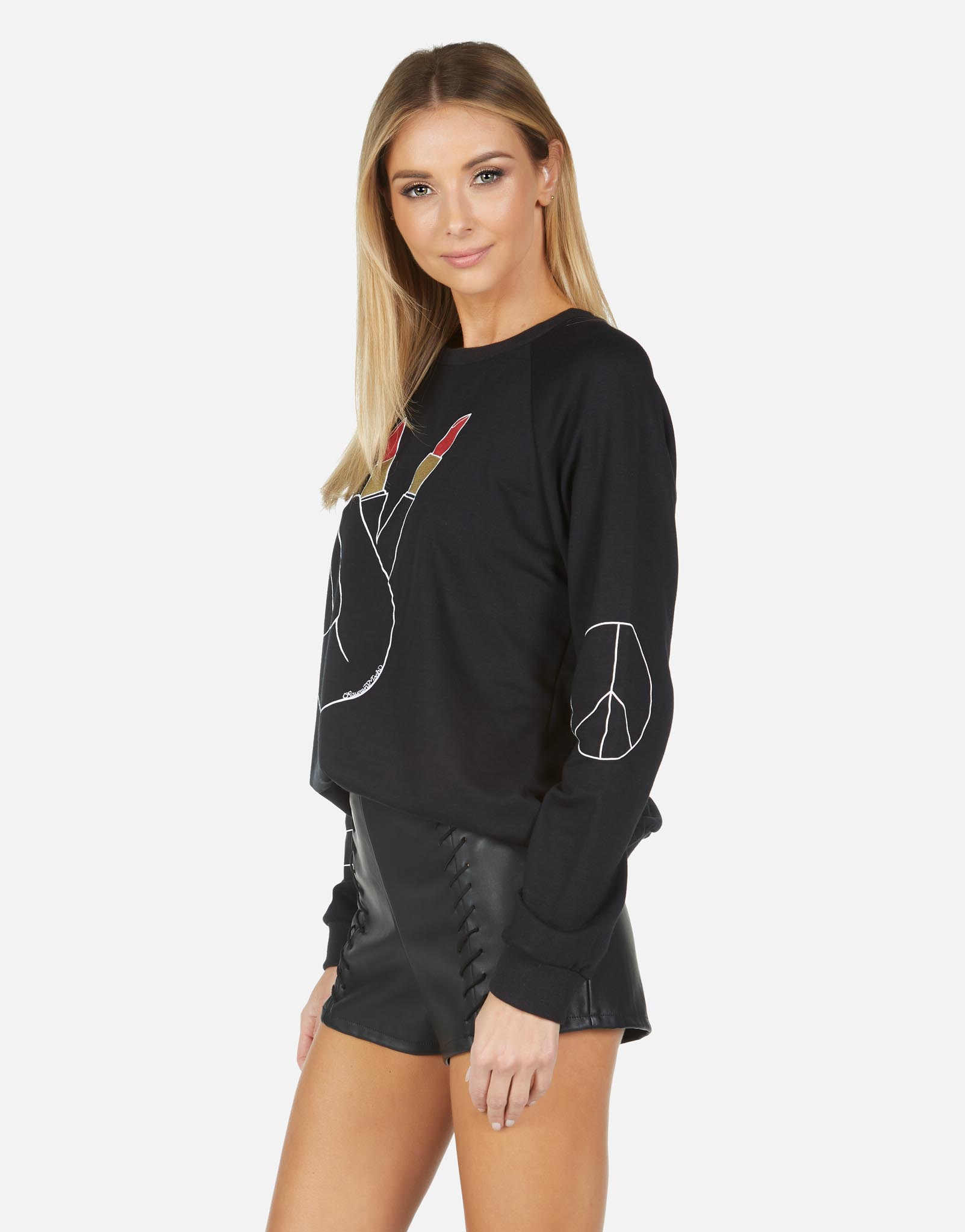 Lauren Moshi Women's Noleta Lipstick Peace - 