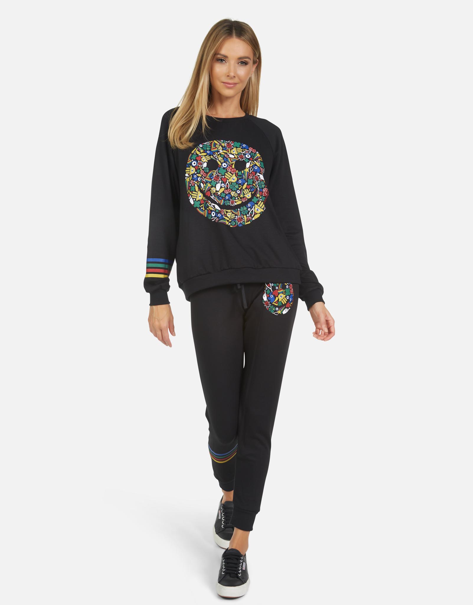 Lauren Moshi Women's Jess Lucky Happy Face - 