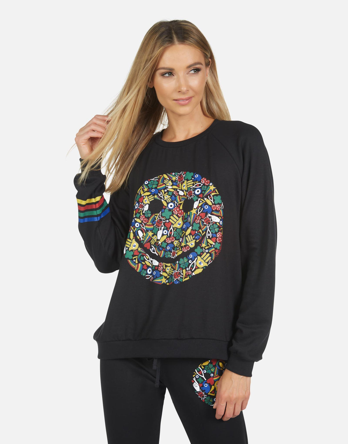 Lauren Moshi Women's Noleta Lucky Happy Face - XS