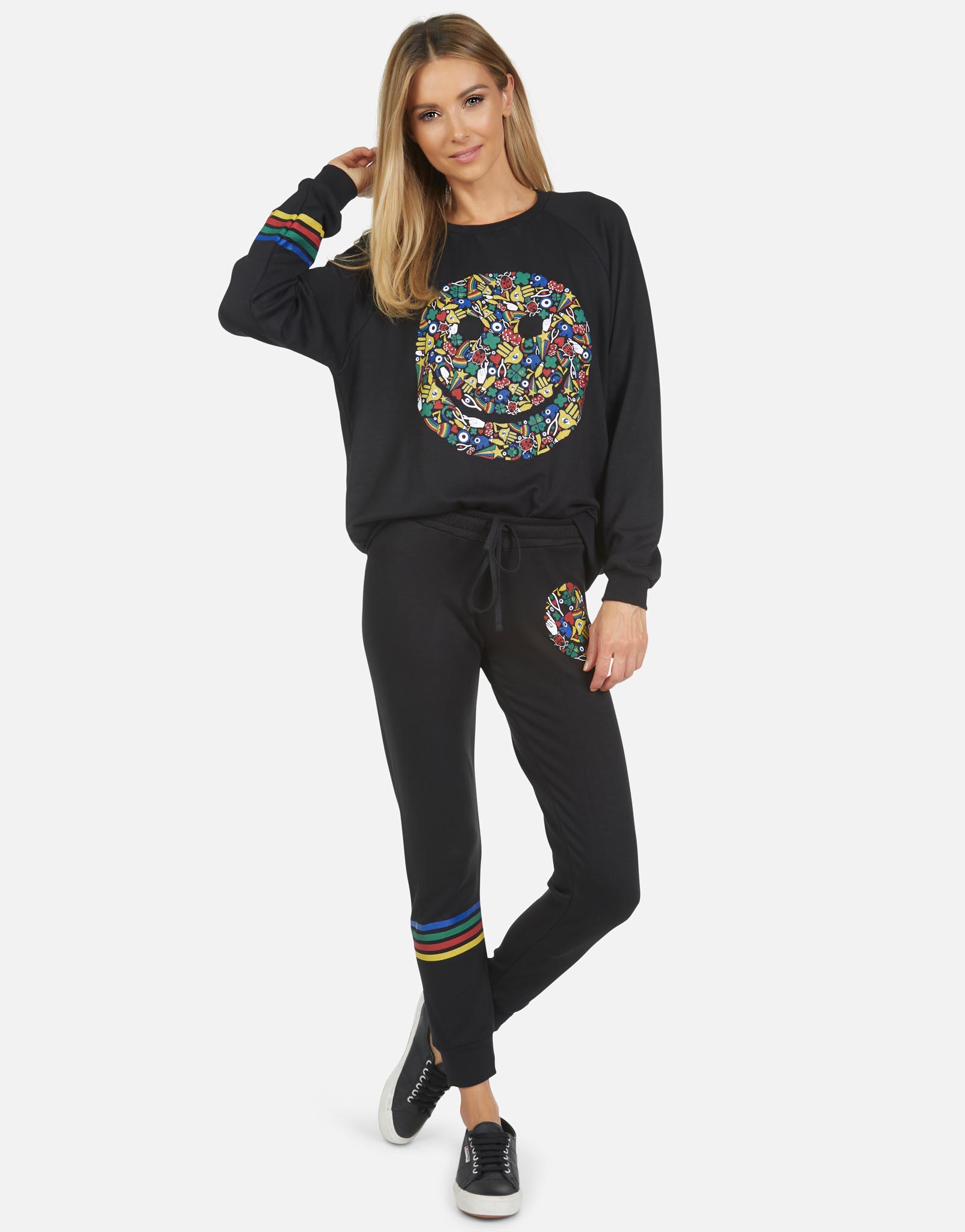 Lauren Moshi Women's Jess Lucky Happy Face - 