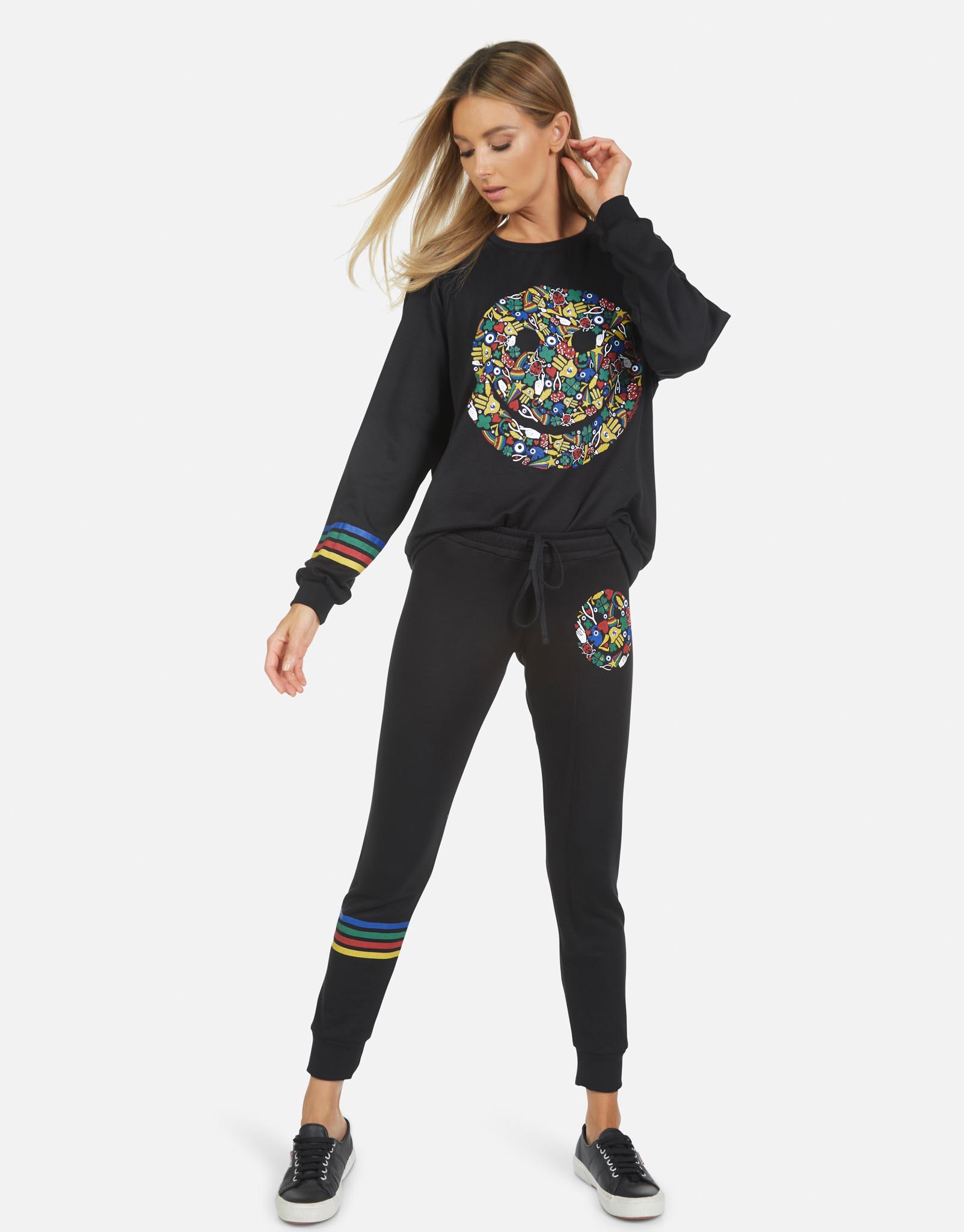 Lauren Moshi Women's Jess Lucky Happy Face - 