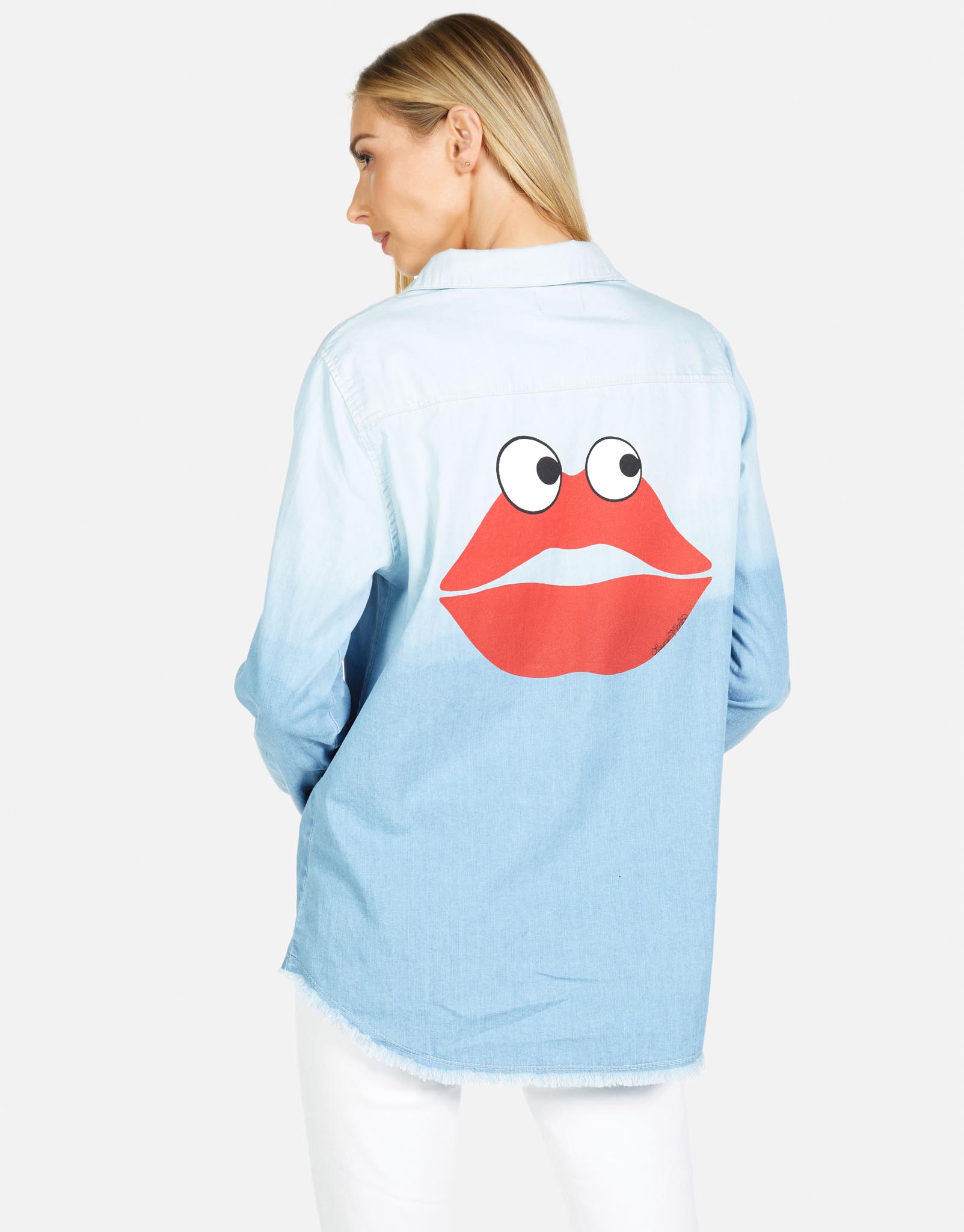 Lauren Moshi Women's Sloane Kiss Face - 
