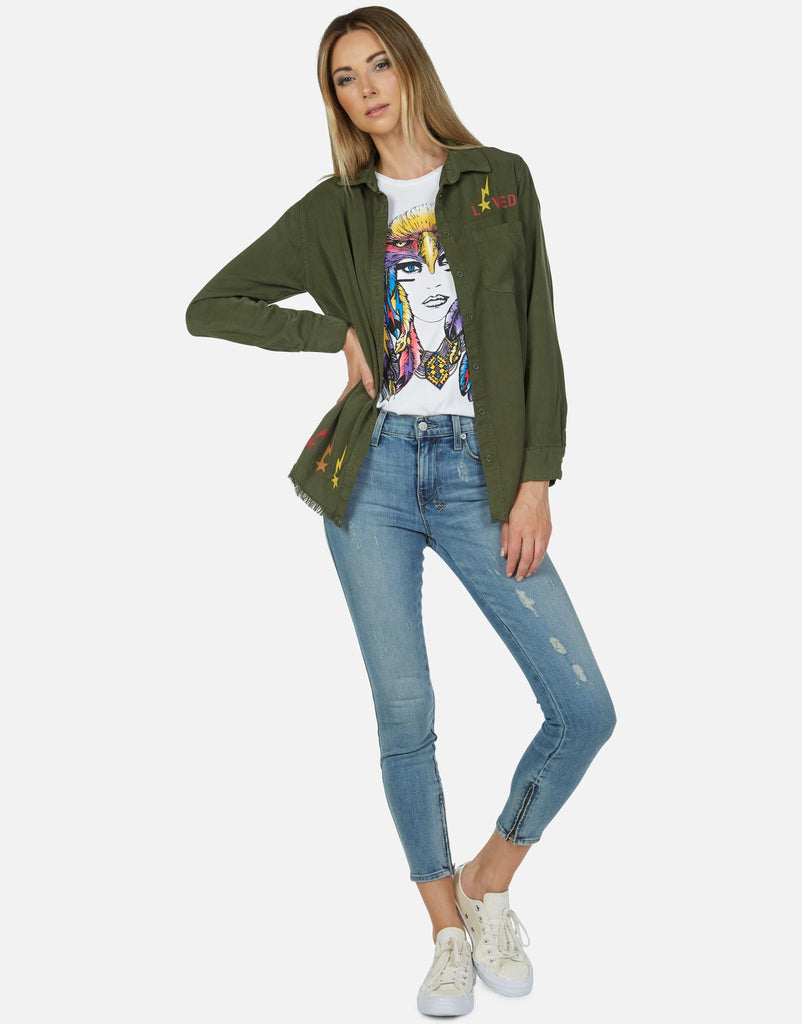 Lauren Moshi Women's Sloane Rainbow Lady Eagle - 