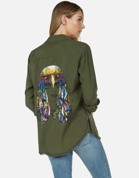 Lauren Moshi Women's Sloane Rainbow Lady Eagle - 